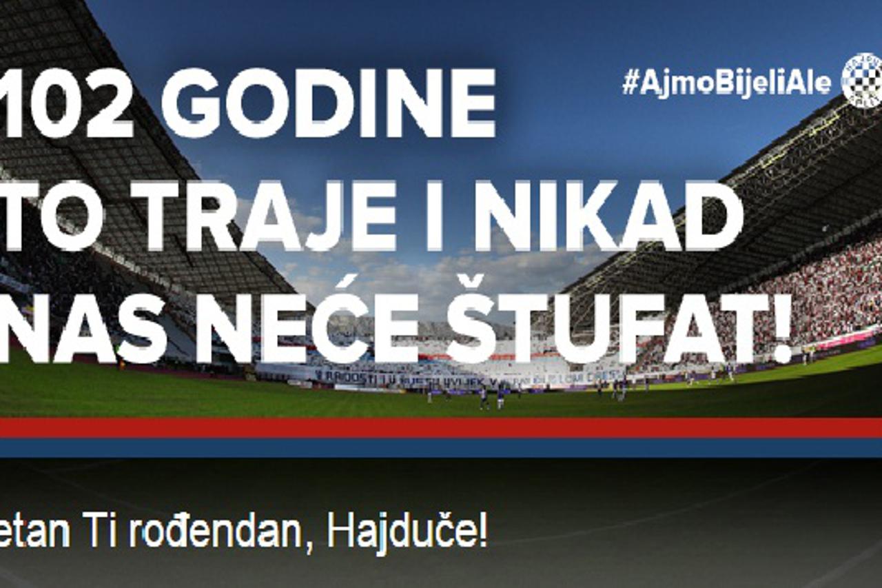 Hajduk rođendan