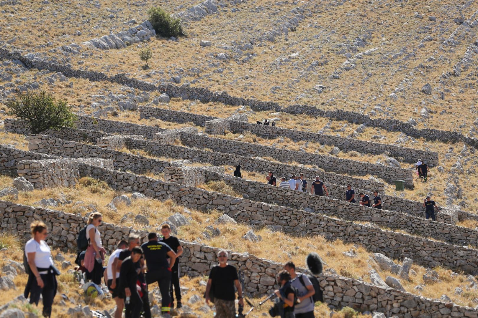 30.08.2021., Kornati - Na otoku Kornatu obiljezena je 14. obljetnica stradanja 12 vatrogasaca iz Tisnog, Vodica i Sibenika u Kornatskoj tragediji. 
Photo: Luka Stanzl/PIXSELL