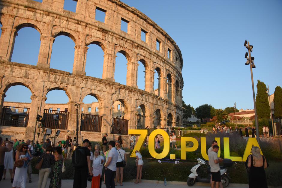 15.07.2023., Pula: Svecano otvoren jubilarni 70. Pula film festival