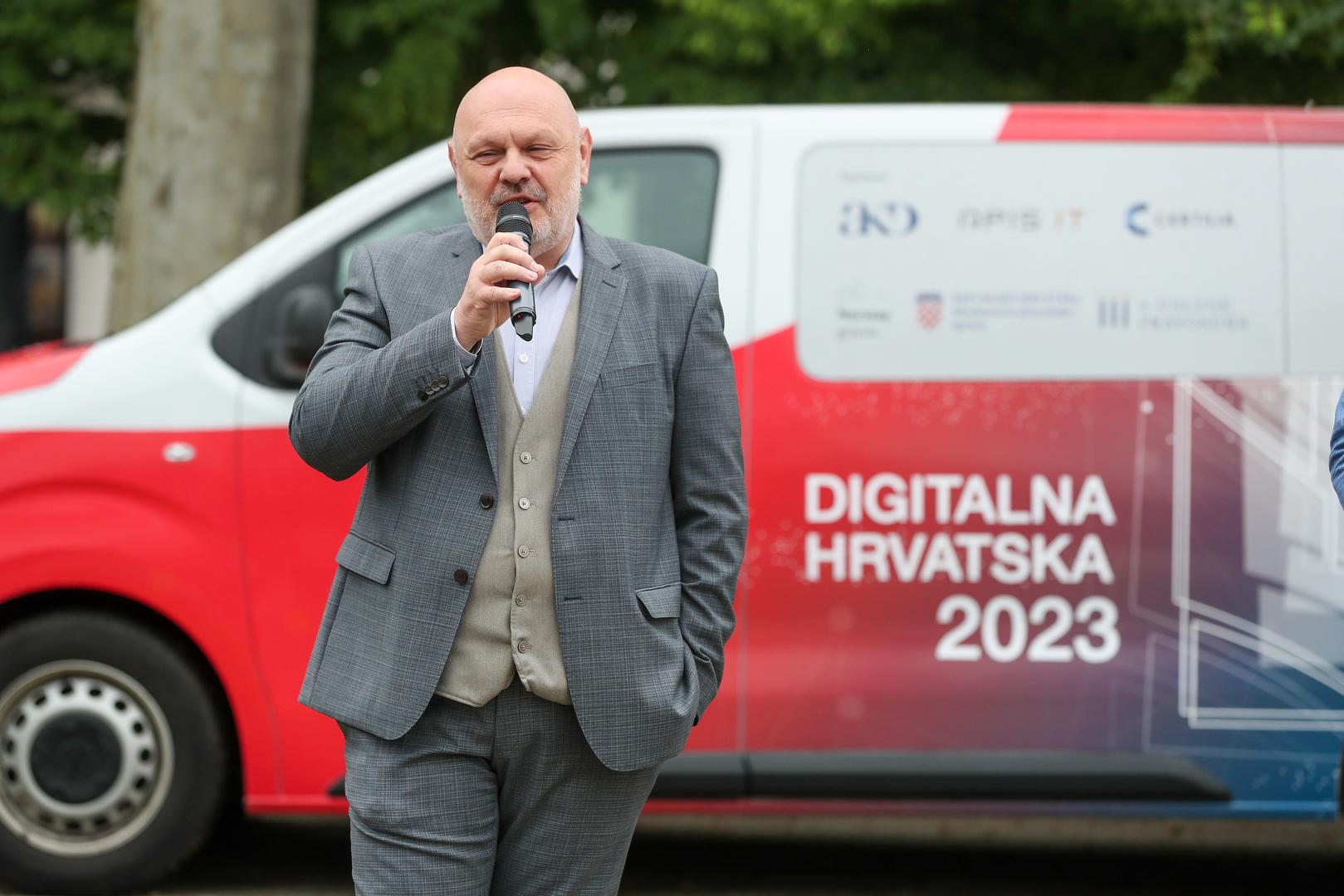 31.05.2023., Velika Gorica -  Projekt "Digitalna Hrvatska" u organizaciji Vecernjeg lista. direktor Vecernjeg lista Renato Ivanus Photo: Matija Habljak/PIXSELL