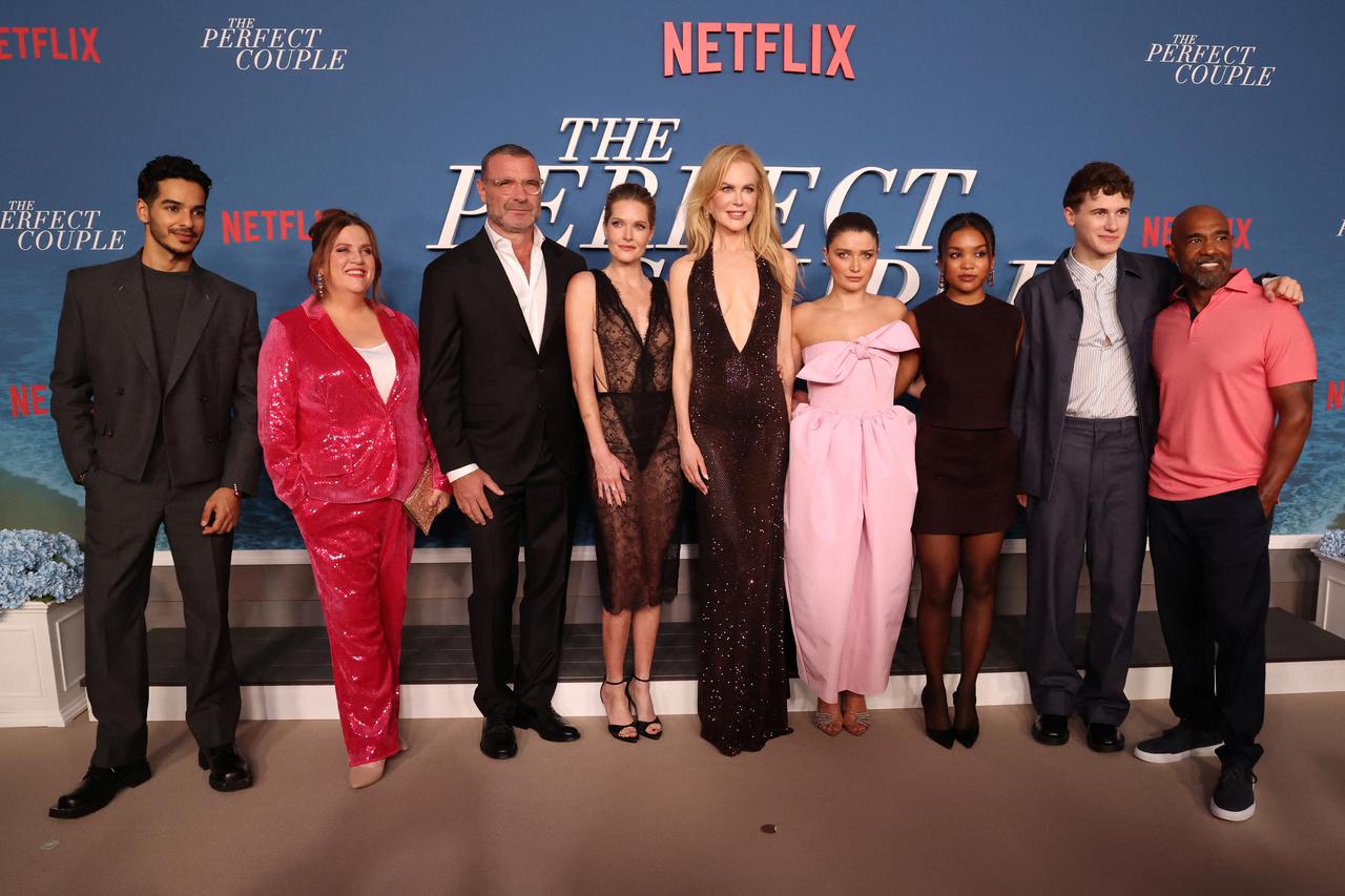 A premiere for the television series 'The Perfect Couple' at The Egyptian Theatre Hollywood in Los Angeles