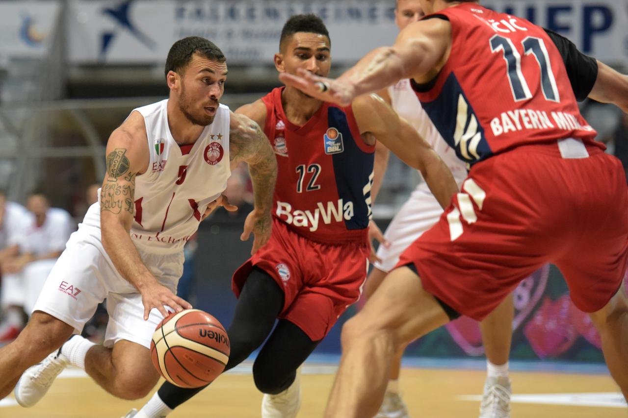 Utakmica za 3. mjesto Zadar Basketball Tournamenta,  Olimpia Milano - FC Bayern Munich