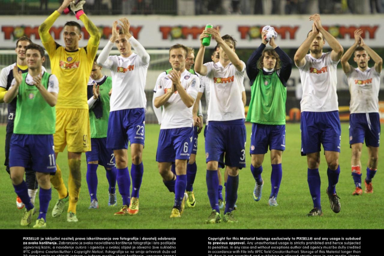 '26.10.2013., stadion Poljud, Split - MAXtv 1. HNL, 14. kolo, HNK Hajduk - NK Lokomotiva. Photo: Ivana Ivanovic/PIXSELL'