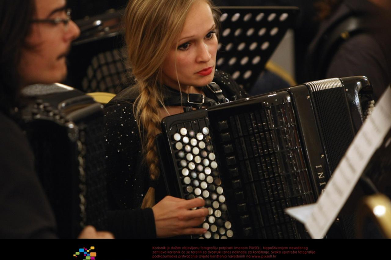 '26.11.2012., Zagreb - Muzej Mimara, koncert povodom 100-te obljetnice albanske drzave u organizaciji Unija zajednice Albanaca u republici Hrvatskoj. Photo: Dalibor Urukalovic/PIXSELL'