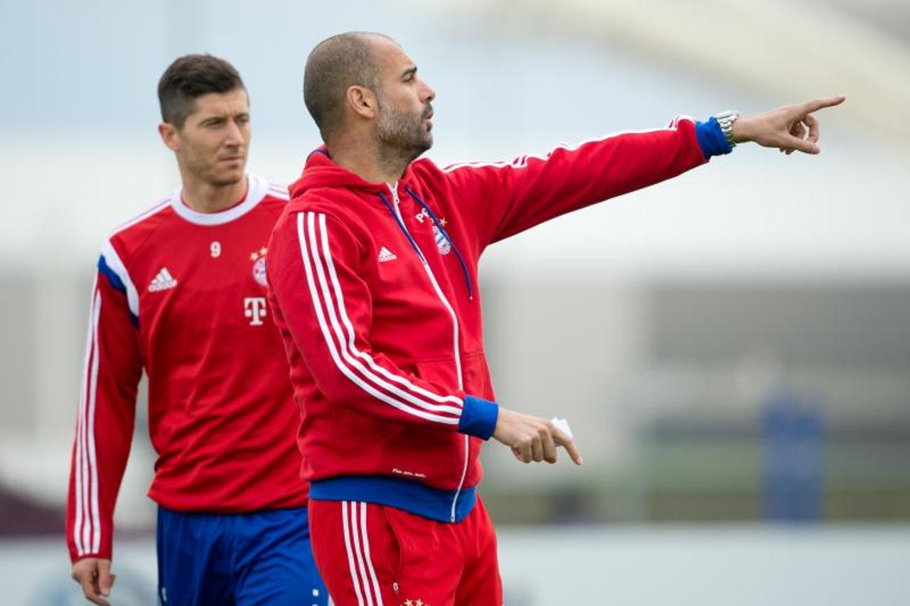 Lewandowski i Guardiola