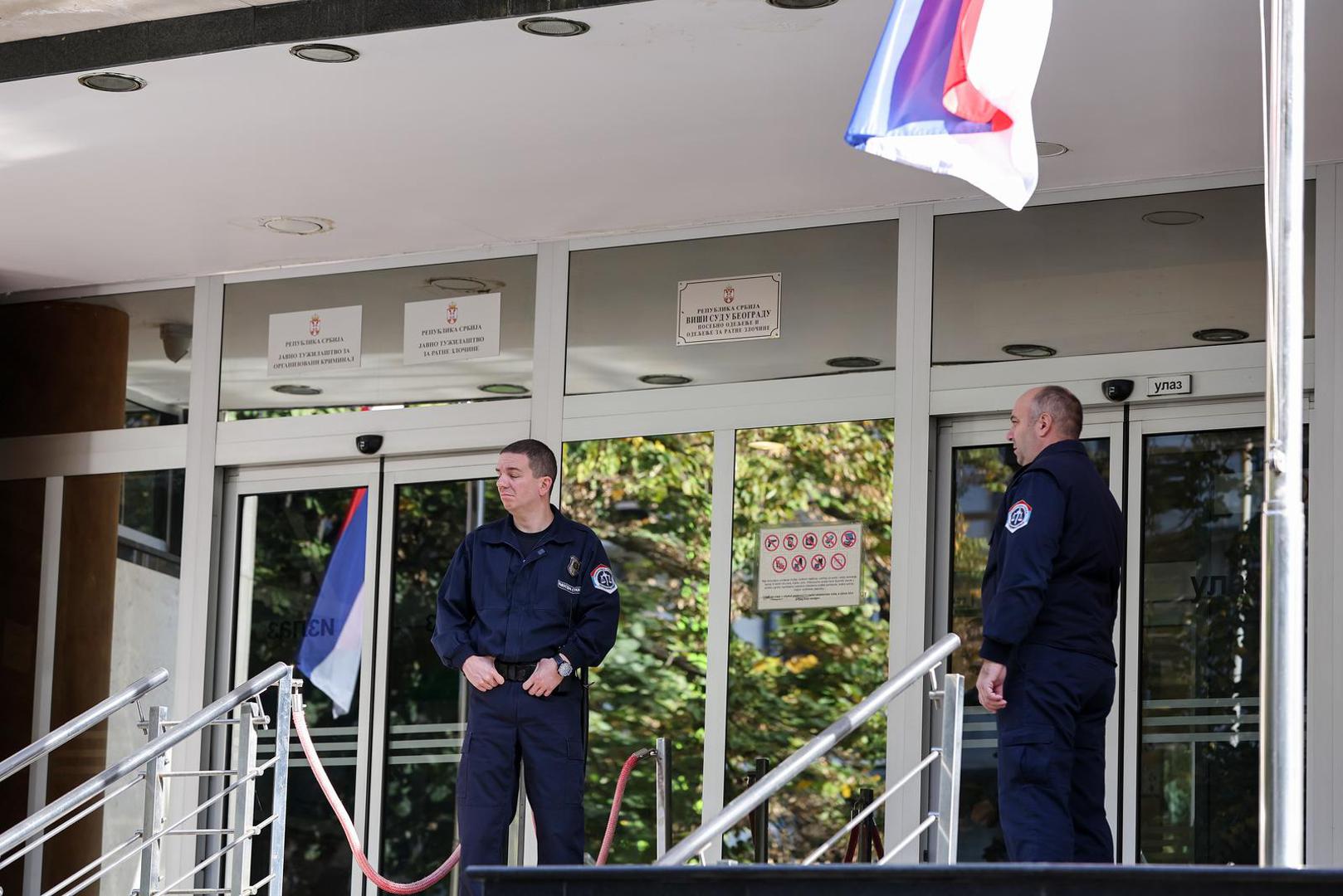 17.10.2024. Srbija, Beograd - Nastavlja se sudjenje  djecaku Kosti K koji danas ponovno svjedoci na sudu. Photo: Matija Habljak/PIXSELL