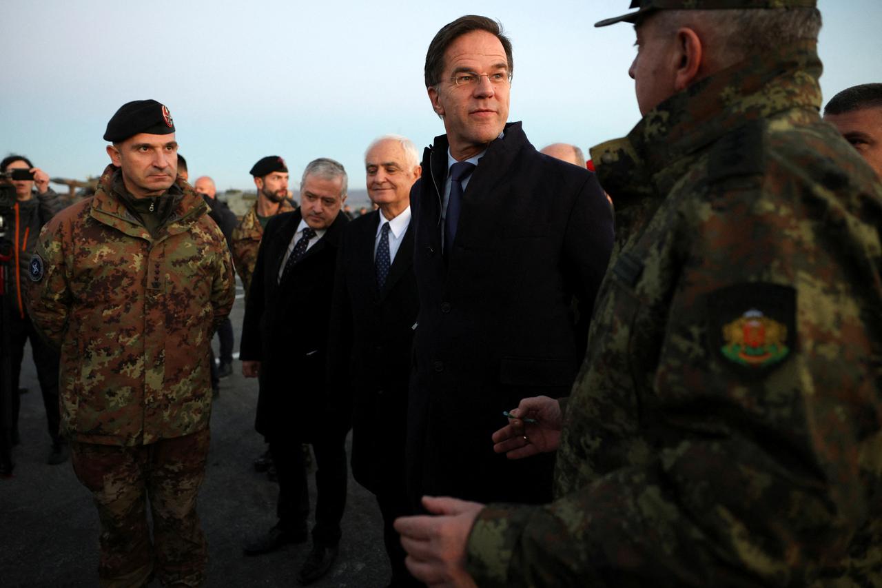 NATO's Rutte visits Bulgaria