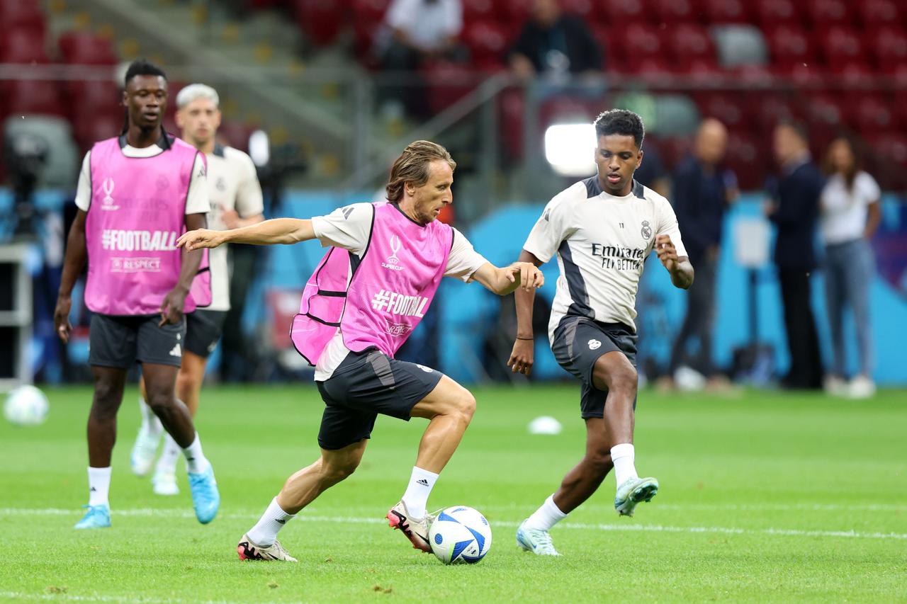 POL, UEFA Supercup, Real Madrid vs Atalanta Bergamo