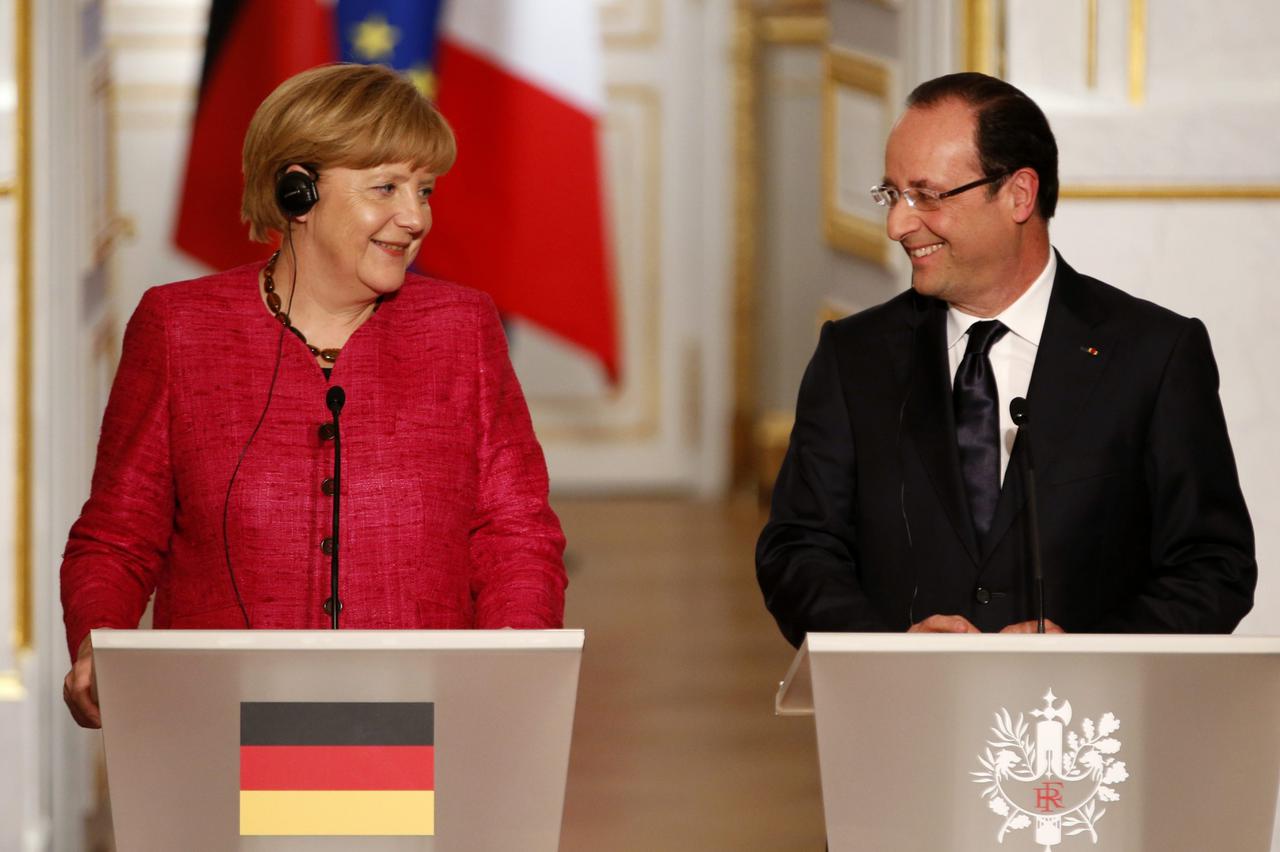 Merkel Hollande