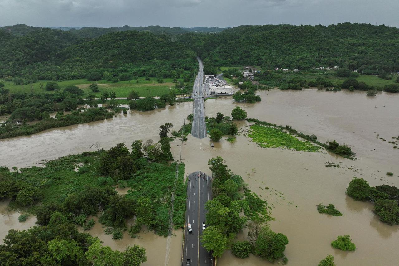 Aftermath of Tropical Storm Ernesto in Toa Baja