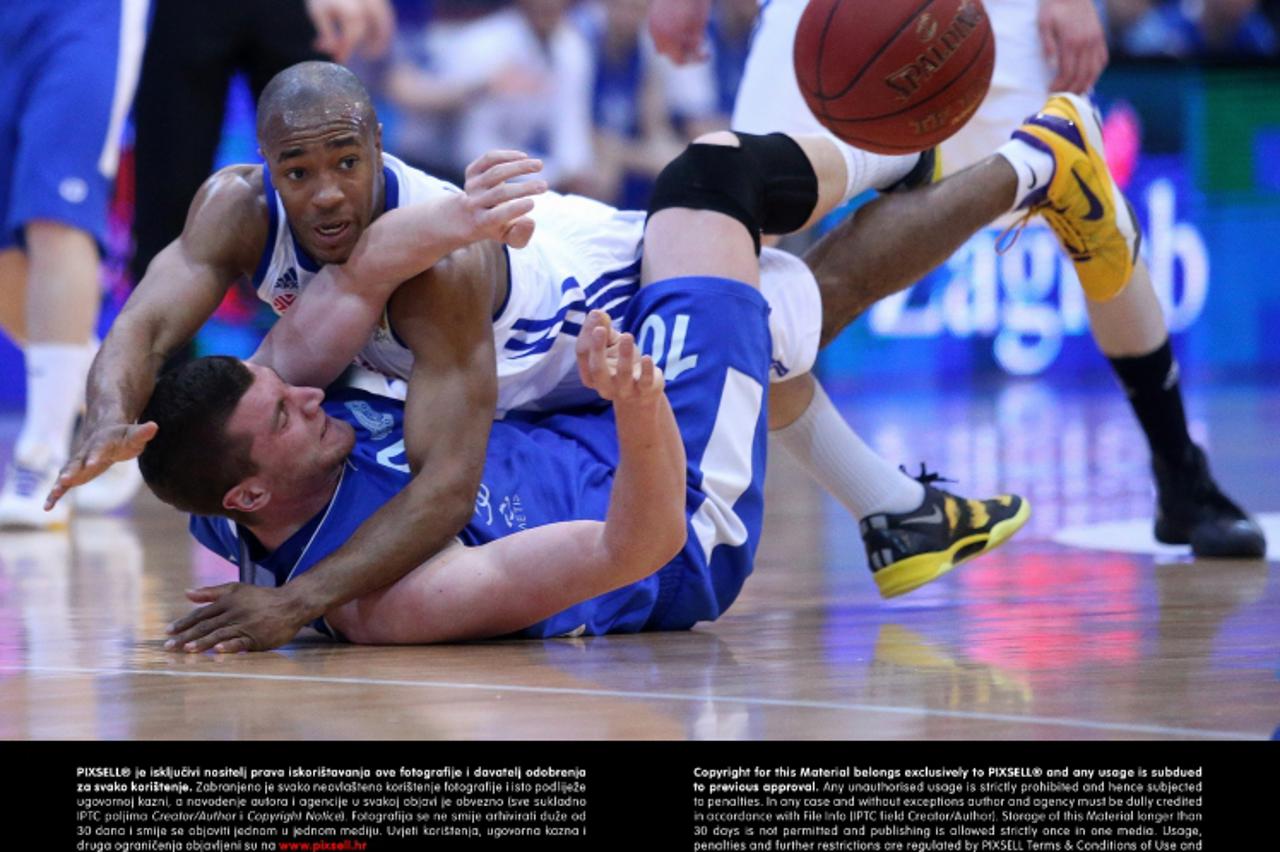 '23.04.2013., Zagreb - 8. kolo A 1 lige za prvaka KK Cibona- KK Kvarner. Jerel Blassingame. Photo: Slavko Midzor/PIXSELL'