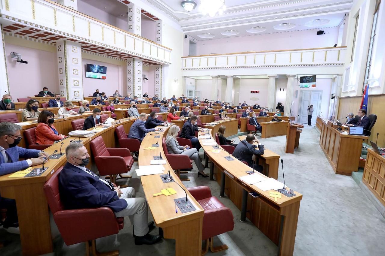 Zastupnici su prvim jesenskim glasovanjem završili ovotjedni rad Sabora