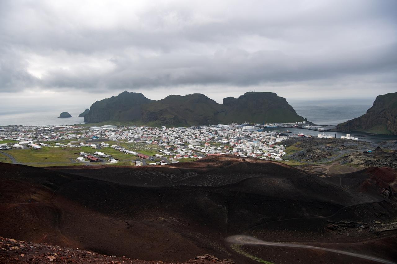 Eldfell Volcano in Iceland