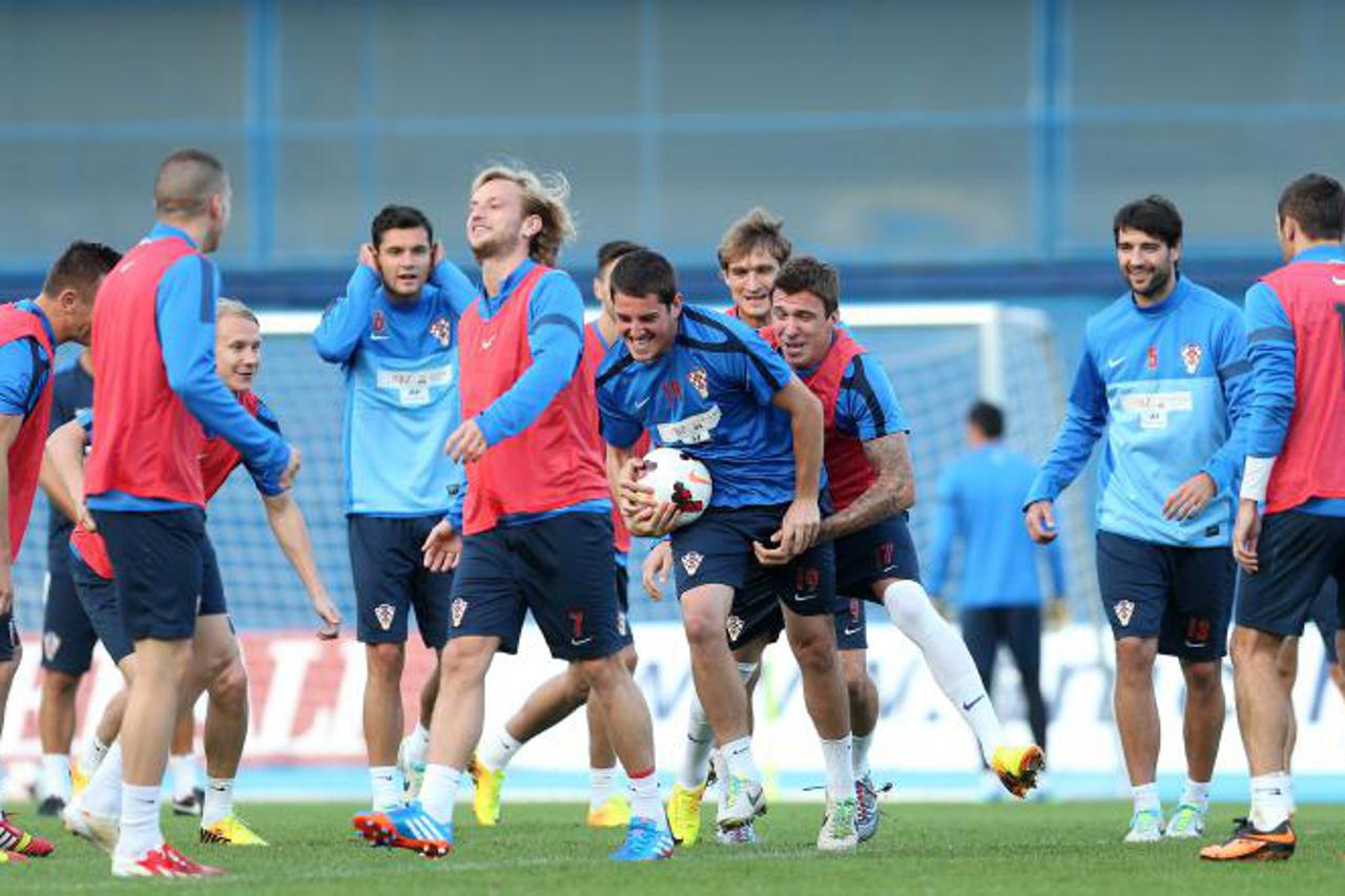 Hrvatska nogometna reprezentacija, trening (1)