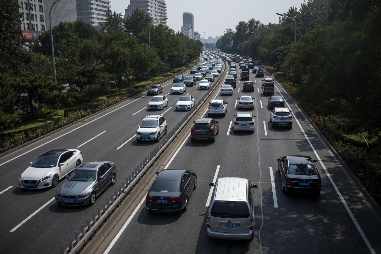 Road in center of Beijing