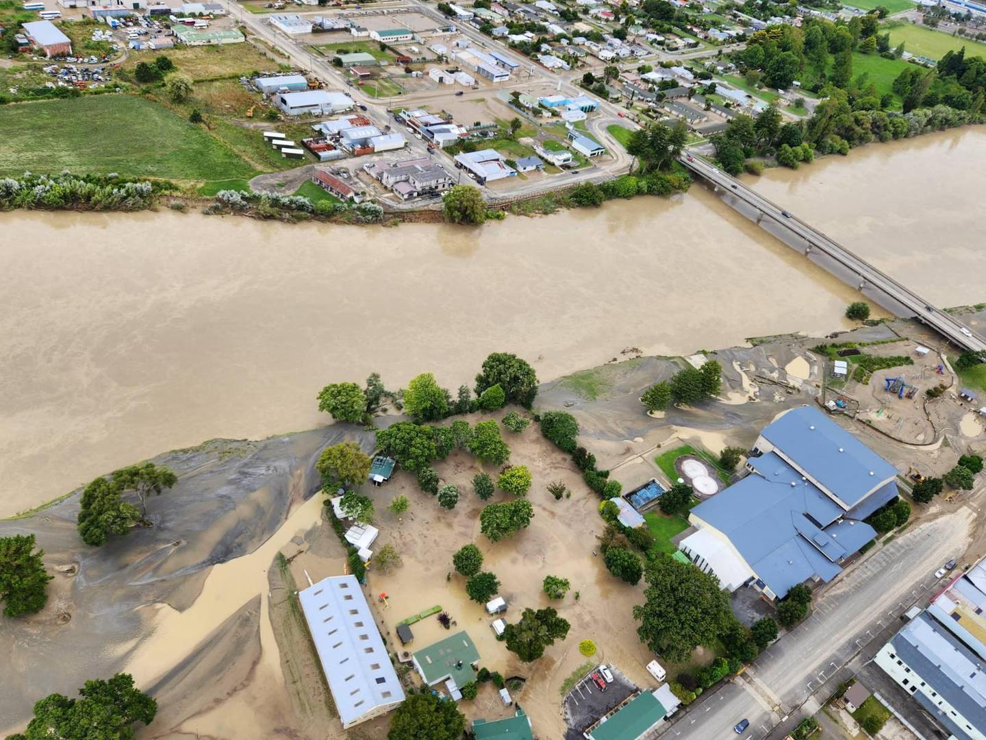 A view of flood damage in the the aftermath of cyclone Gabrielle in Hawke?s Bay, New Zealand, in this picture released on  February 15, 2023.  New Zealand Defence Force/Handout via REUTERS    THIS IMAGE HAS BEEN SUPPLIED BY A THIRD PARTY. NO RESALES. NO ARCHIVES Photo: New Zealand Defence Force/REUTERS