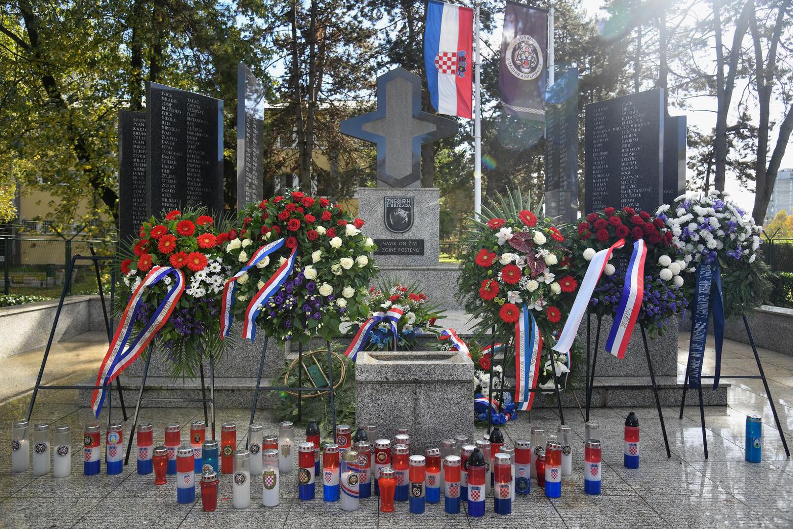 05.11.2023. Zagreb - Obilježavanje 33. godisnjice ustrojavanja 1. gardijske brigade „Tigrovi“ i 16. obljetnice 1. mehanizirane bojne „Tigrovi“ Photo: Josip Regovic/PIXSELL