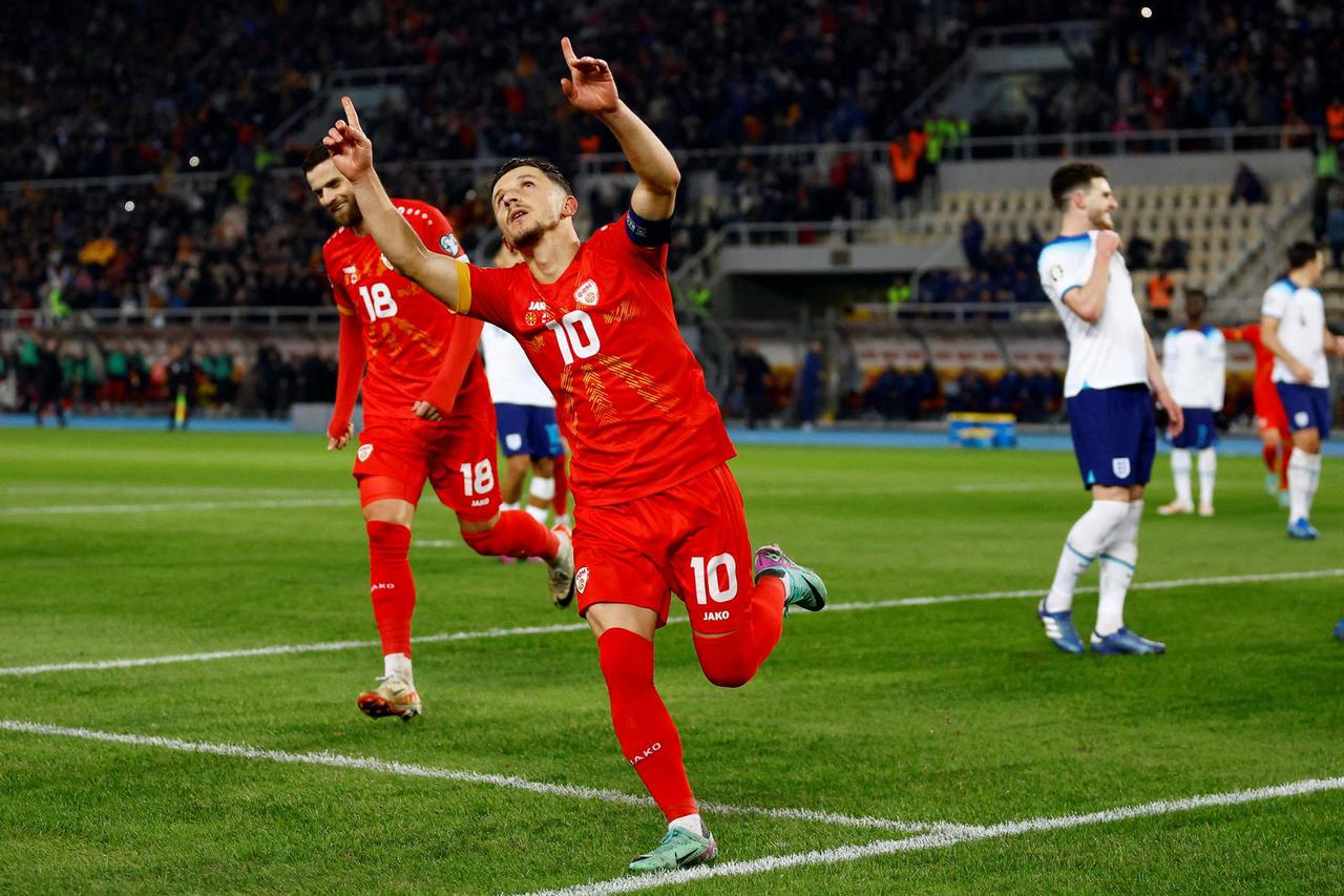 Euro 2024 Qualifier - Group C - North Macedonia v England