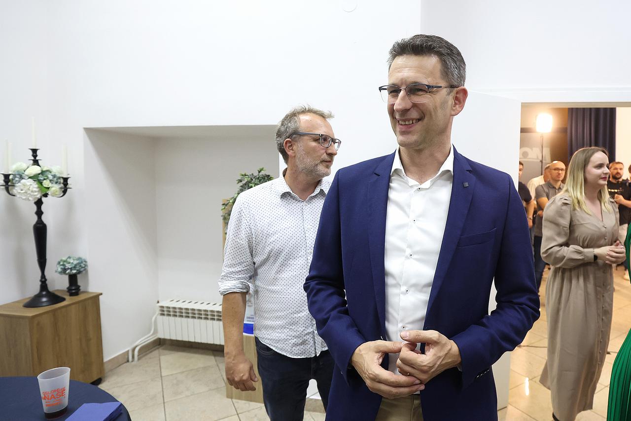 Zagreb: Doček izbornih rezultata za Europski parlament u stožeru MOST-a