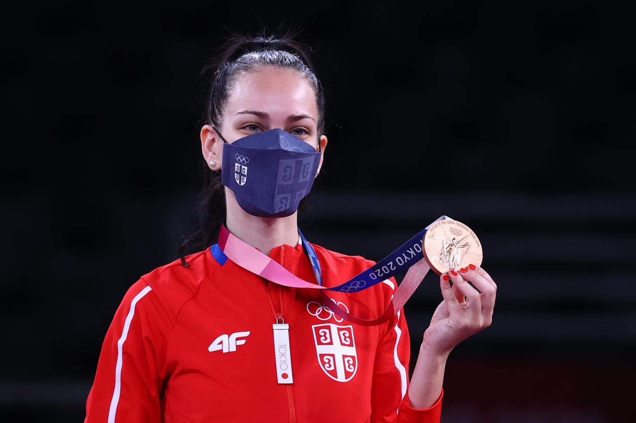 Taekwondo - Women's Flyweight - 49kg - Medal Ceremony