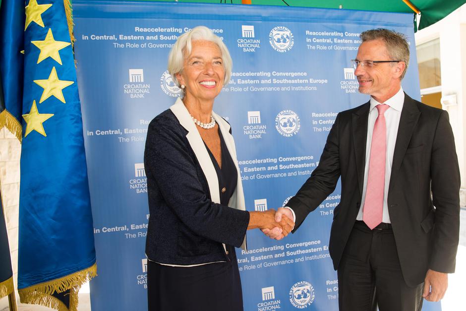 CHRISTINE LAGARDE, šefica Europske središnje banke