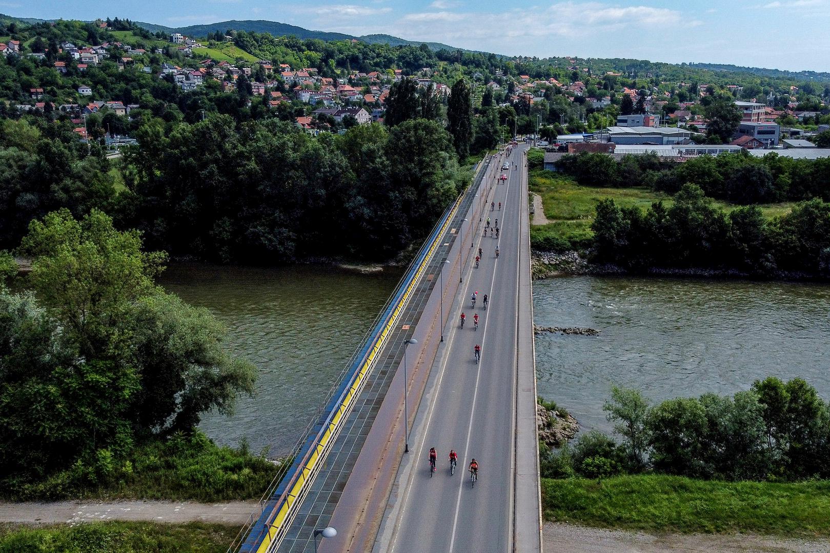 11.06.2022., Zagreb - Jubilarna 40. Vecernjakova biciklijada vozila se od Zagreba do Samobora. Photo: Igor Kralj/PIXSELL