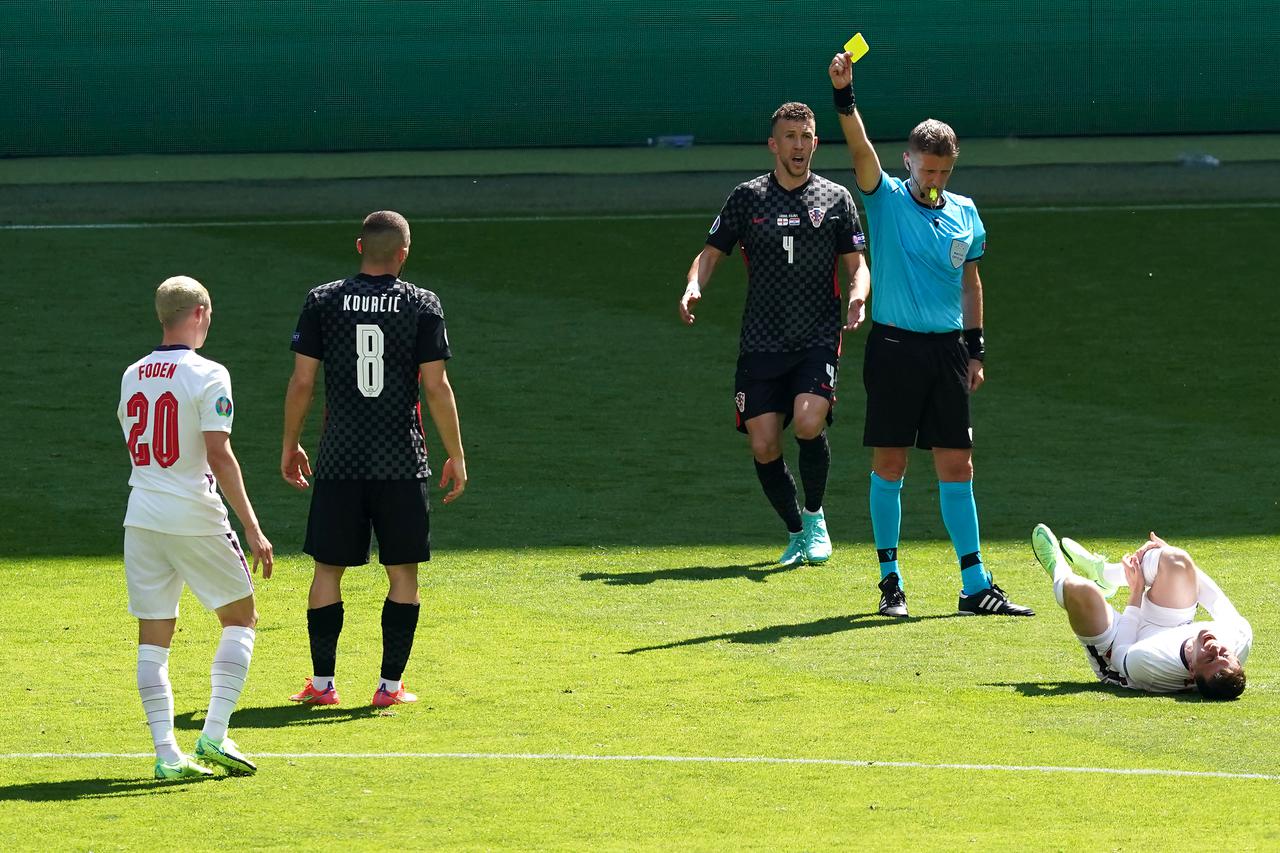 Engleska reprezentacija uo?i utakmice protiv Hrvatske, Harry Maguire pozdravio se s Lovrenom