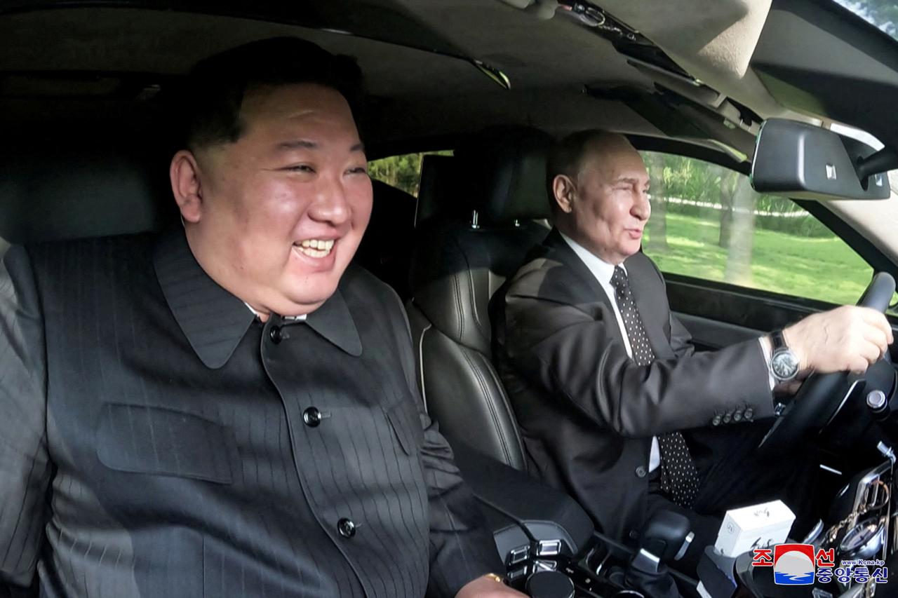 Russian President Putin visits North Korea