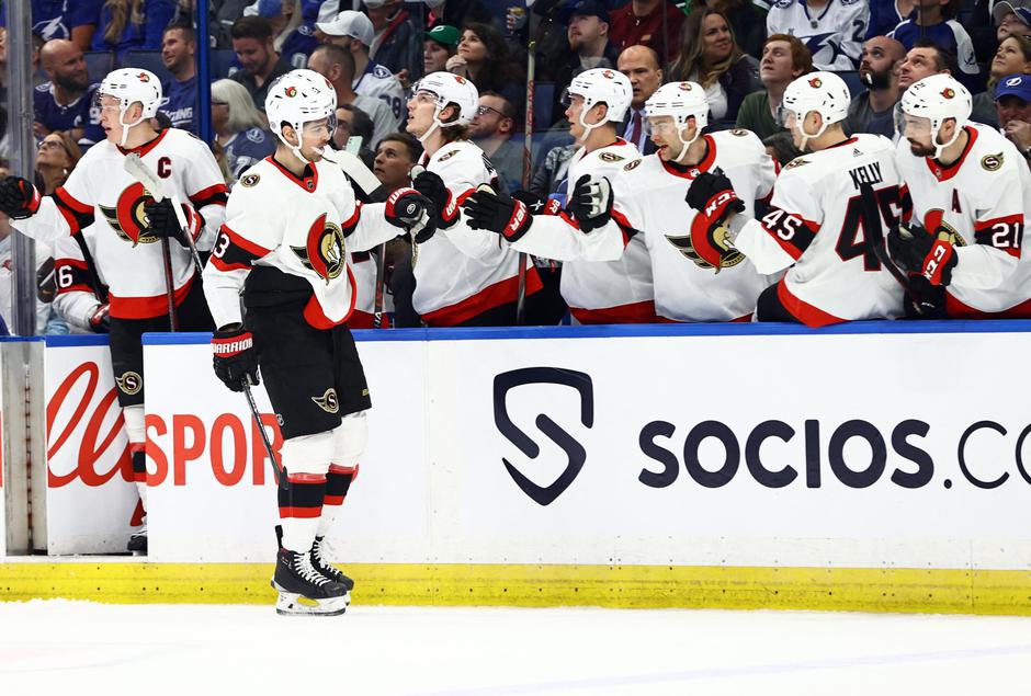 NHL: Ottawa Senators at Tampa Bay Lightning