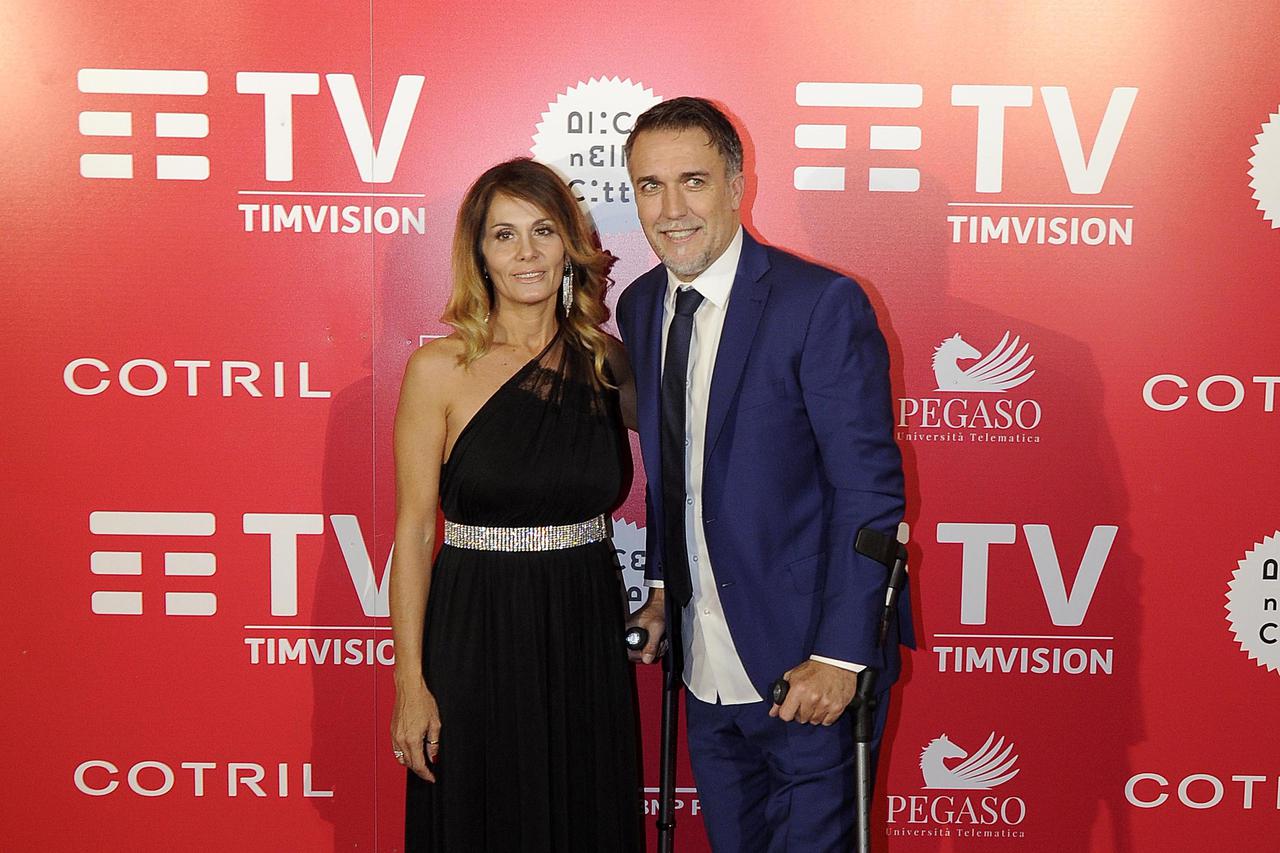 * NO DAILY * Rome, Gabriel Batistuta evening with film presentation at the Film Festival.