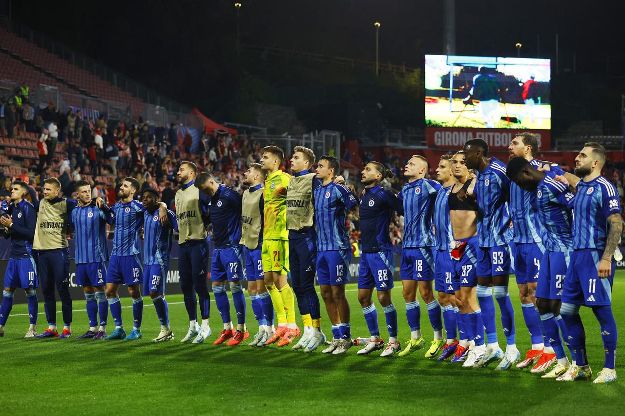 Champions League - Girona v Slovan Bratislava