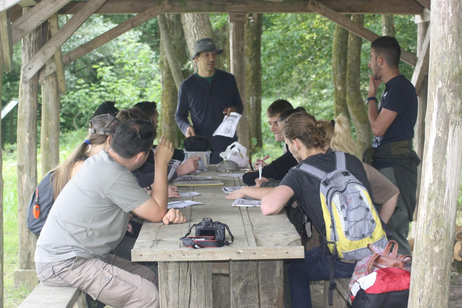 Terenska nastava studenata Lovstva i zaštite prirode.