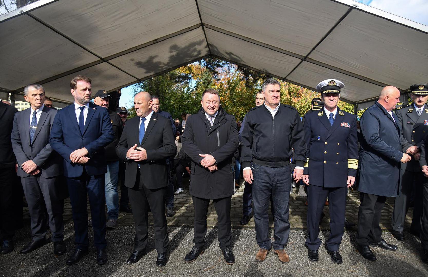 05.11.2023. Zagreb - Obilježavanje 33. godisnjice ustrojavanja 1. gardijske brigade „Tigrovi“ i 16. obljetnice 1. mehanizirane bojne „Tigrovi“ Photo: Josip Regovic/PIXSELL