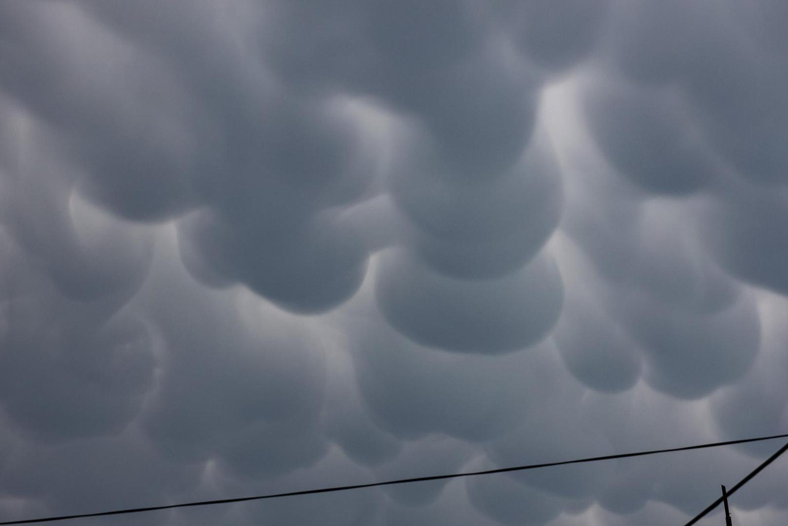 22.07.2023., Zadar  -  Oblaci nad Zadrom Photo: Sime Zelic/PIXSELL