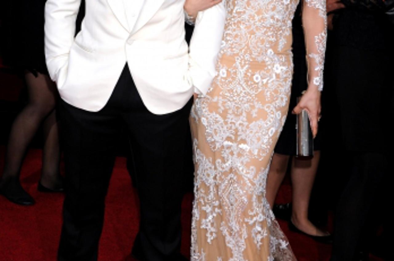 'Casper Smart and Jennifer Lopez arrives at the 70th Annual Golden Globe Awards held at the Beverly Hilton Hotel, Beverly Hills, California on January 13, 2013.Photo: Press Association/PIXSELL'