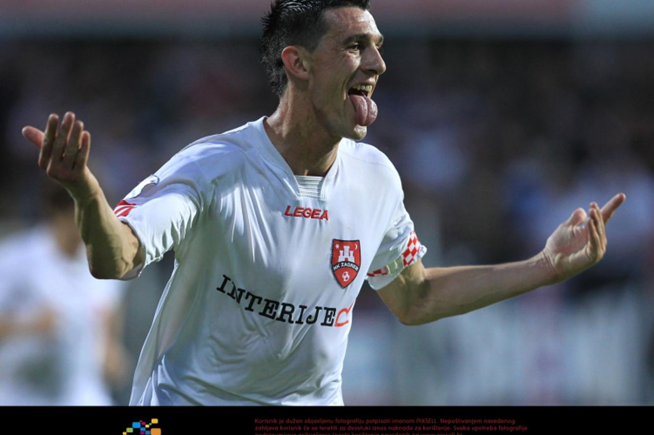 '14.05.2011., stadion u Kranjcevicevoj, Zagreb - 1. HNL, 29. kolo, NK Zagreb - Hajduk Split. Ivan Krstanovic. Photo: Antonio Bronic/PIXSELL'