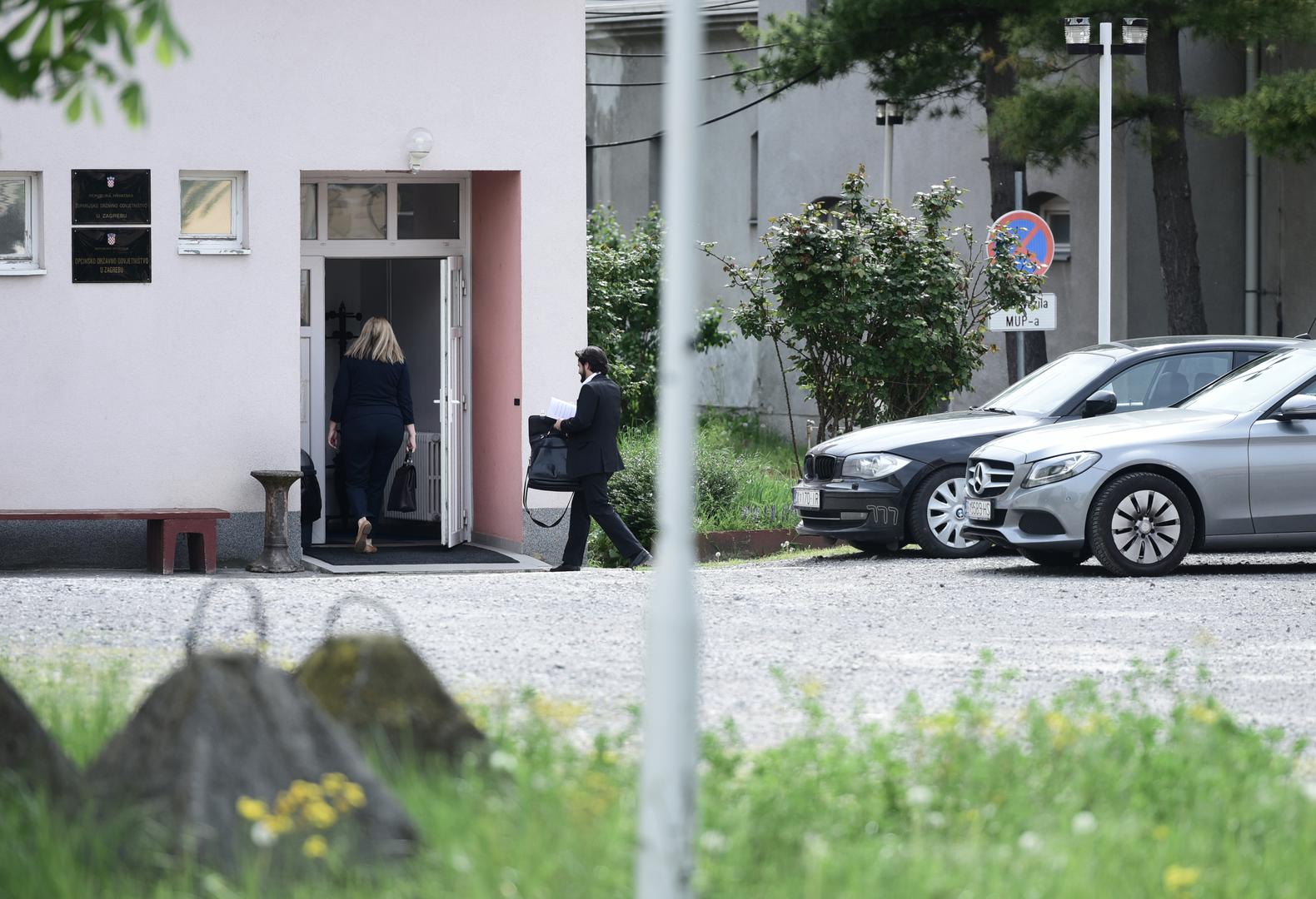 23.04.2023:, Zagreb - Dolazak odvjetnika Kristijana Knege, Imona Choudhuryja Photo: Neva Zganec/PIXSELL