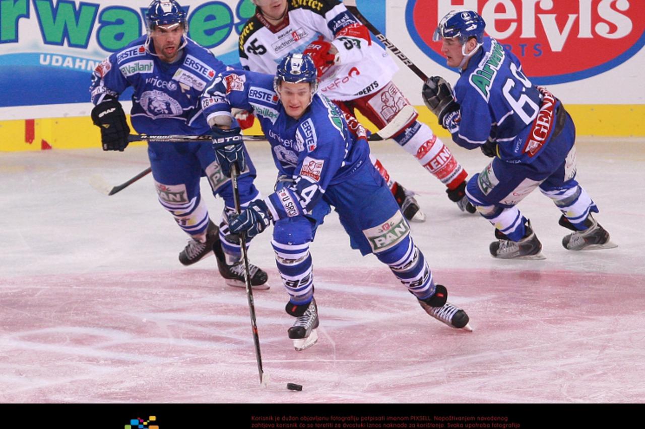 '21.01.2011., Arena Zagreb, Zagreb - Arena Ice Fever. Hokejaska utakmica EBEL lige, KAC Klagenfurt - KHL Medvescak. Photo: Igor Kralj/PIXSELL'