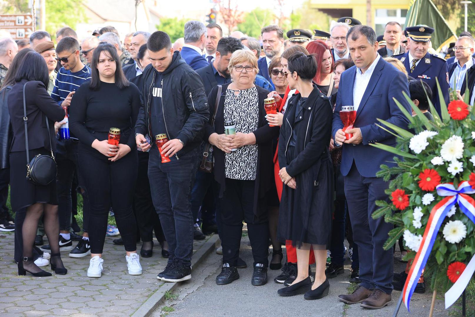 02.05.2022., Borovo - Obiljezavanje 31. obljetnice stradavanja dvanaestorice hrvatskih redarstvenika - Memorijal 12 redarstvenika.
  Photo: Davor Javorovic/PIXSELL