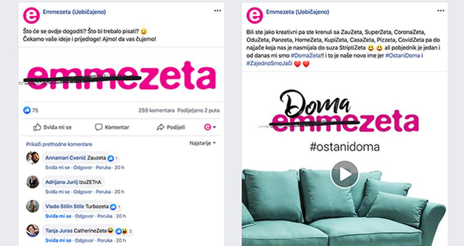 Emmezeta je sada Domazeta!