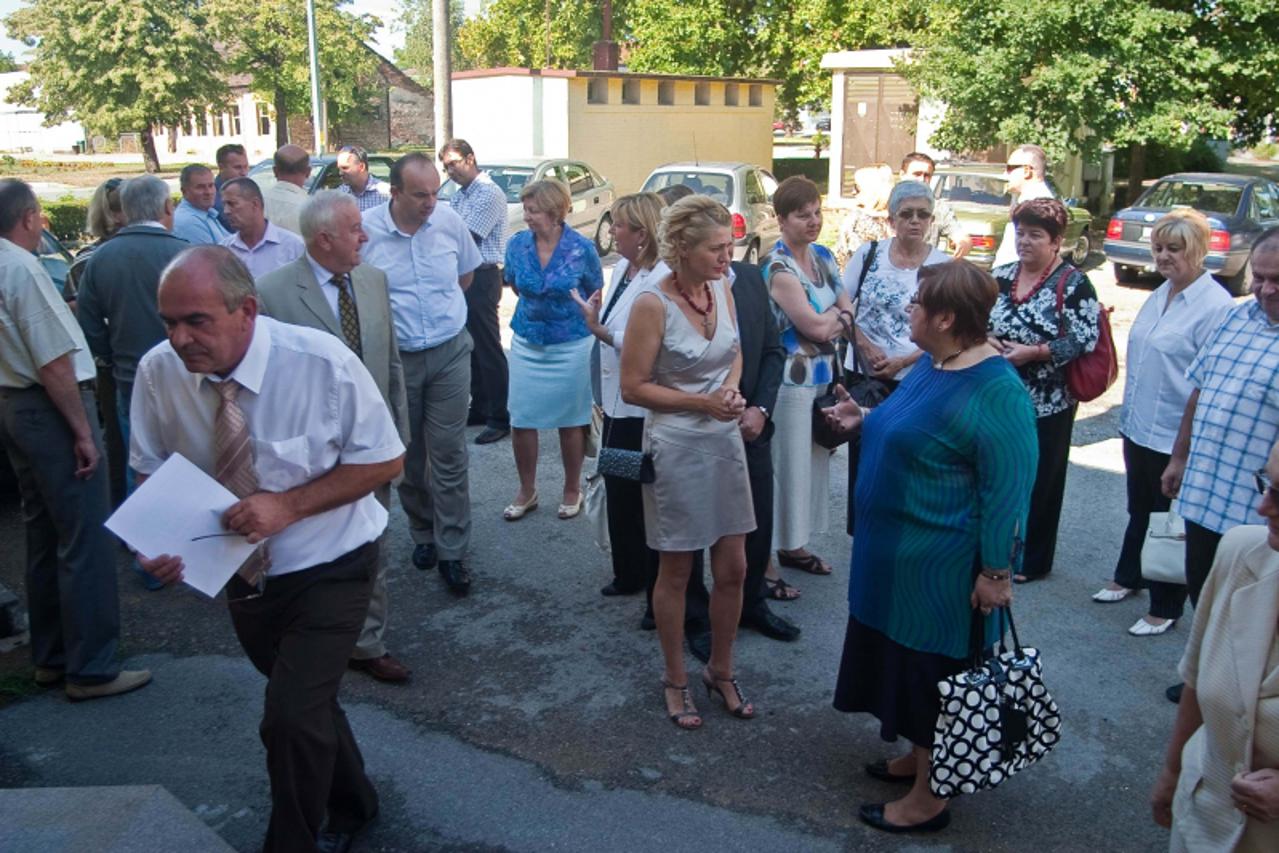 '22.7.2011-Sunja-Svecana sjednica u povodu dana opcine Sunja Photo: Miroslav Santek/PIXSELL'