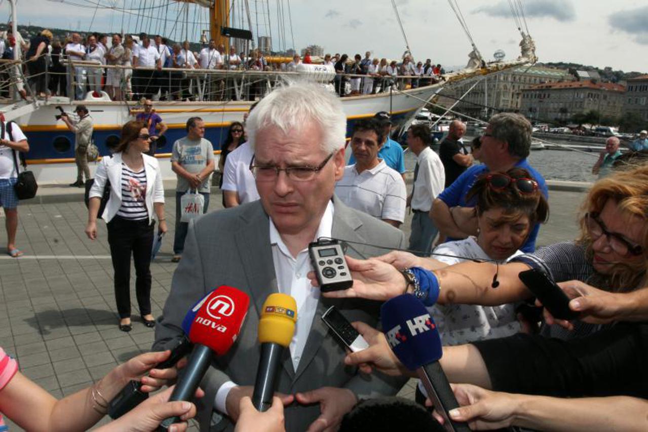 Ivo Josipović u Rijeci na Fiumanki