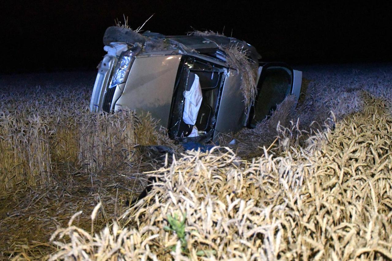 Jedna osoba poginula u sudaru dva automobila nedaleko Đurđevca