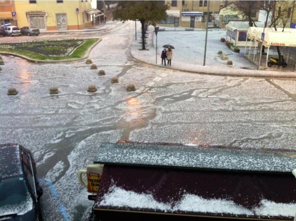 Istru pogodilo nevrijeme s tučom