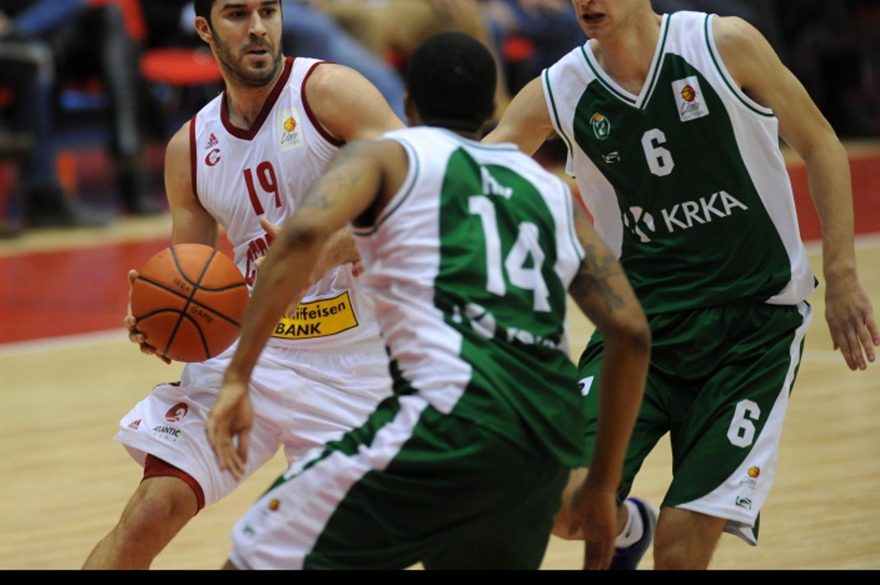 '20.11.2011., Dom Sportova, Zagreb - 8. kolo ABA lige, KK Cedevita - Krka. Vedran Princ. Photo: Daniel Kasap/PIXSELL'