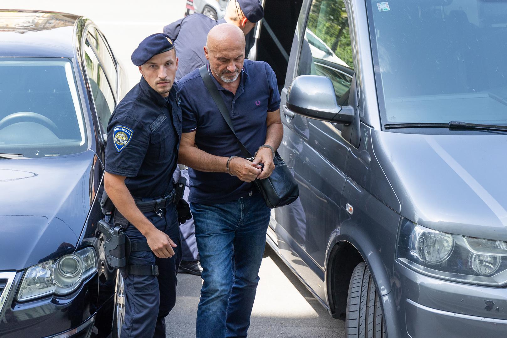 12.07.2022., Osijek - Osumnjiceni za mito i korupciju iz Pozege privedeni su na Zupanijski sud u Osijeku. Photo: Davor Javorovic/PIXSELL