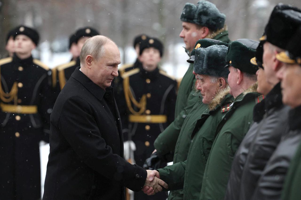 Russia's President Putin marks Army Day