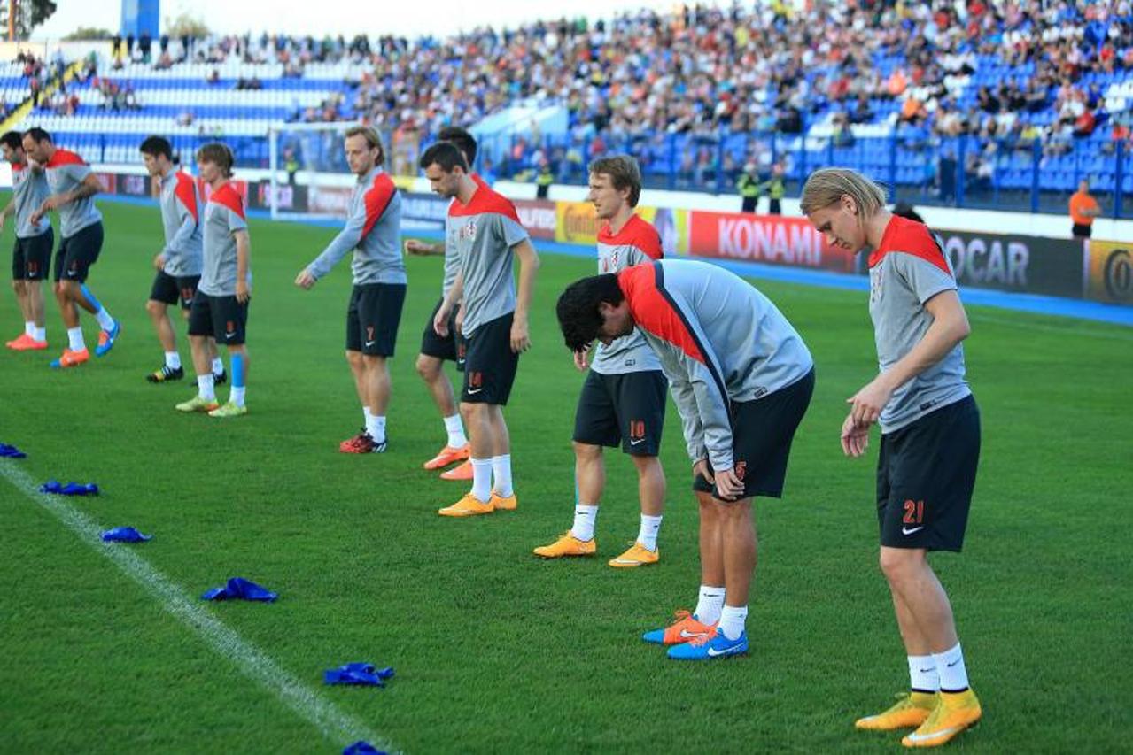 trening hrvatske nogometne reprezentacije