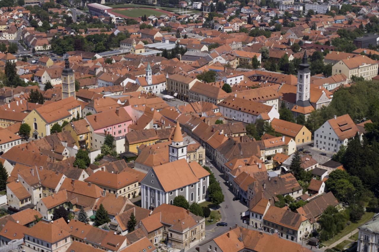 'varazdin/medjimurje, 27.11.2009., varazdin, panorama grada varazdina Photo: grad varazdin/PIXSELL'