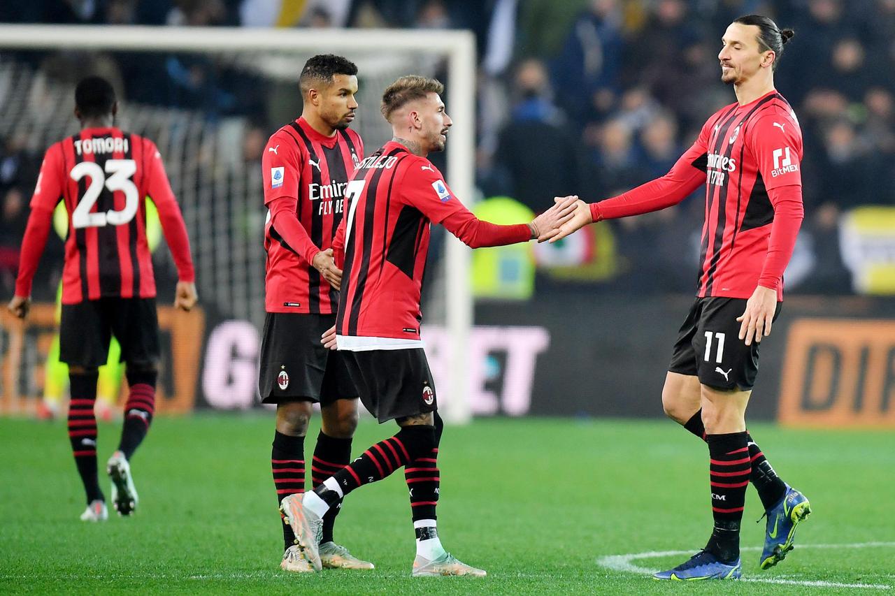 Serie A - Udinese v AC Milan